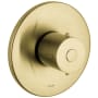 Axor Starck Volume Control Trim Less Valve - Engineered in Germany, Limited Lifetime Warranty Brushed Gold Optic