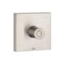 Axor ShowerSolutions Single Handle Volume Control Trim - Less Valve Brushed Nickel