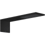 Axor ShowerComposition 2.5 GPM Single Function Rain Shower Head with PowderRain Matte Black