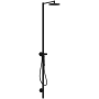 Axor Starck Retrofit Shower with Shower Head, Hand Shower, and Hose Matte Black
