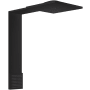 Axor ShowerComposition 1.75 GPM Single Function Rain Shower Head with Body Spray / Shoulder Shower Matte Black