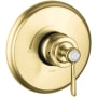 Axor Montreux Pressure Balanced Valve Trim Less Valve - Engineered in Germany, Limited Lifetime Warranty Brushed Gold Optic