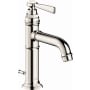 Axor Montreux 1.2 (GPM) Single Hole Bathroom Faucet with Pop-Up Drain - Engineered in Germany, Limited Lifetime Warranty Polished Nickel