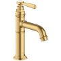 Axor Montreux 1.2 (GPM) Single Hole Bathroom Faucet - Engineered in Germany, Limited Lifetime Warranty Brushed Gold Optic