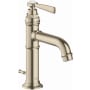 Axor Montreux 1.2 (GPM) Single Hole Bathroom Faucet - Engineered in Germany, Limited Lifetime Warranty Brushed Nickel