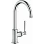 Axor Montreux 1.2 (GPM) Single Hole High-Arch Bathroom Faucet - Engineered in Germany, Limited Lifetime Warranty Chrome