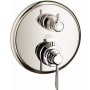 Axor Montreux Thermostatic Valve Trim with Integrated Volume Control Less Valve - Engineered in Germany, Limited Lifetime Warranty Polished Nickel
