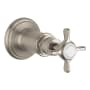 Axor Montreux Volume Control Trim Less Valve - Engineered in Germany, Limited Lifetime Warranty Brushed Nickel