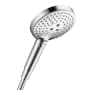 Axor ShowerSolutions 2.5 GPM Multi Function Shower Head with EcoRight, Quick Clean and Select Chrome