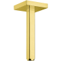 Axor ShowerSolutions 10" Ceiling Mount Shower Arm - Engineered in Germany, Limited Lifetime Warranty Brushed Gold Optic