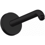 Axor ShowerSolutions 9-1/16" Wall Mounted Shower Arm and Flange Matte Black