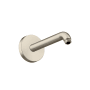 Axor ShowerSolutions 9-1/16" Wall Mounted Shower Arm and Flange Brushed Nickel