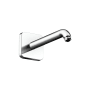Axor ShowerSolutions 9-1/16" Wall Mounted Shower Arm and Flange Chrome