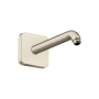 Axor ShowerSolutions 9-1/16" Wall Mounted Shower Arm and Flange Brushed Nickel