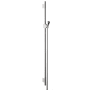 Axor Uno Slide Bar with 63" Techniflex Hand Shower Hose - Engineered in Germany, Limited Lifetime Warranty Chrome