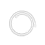 Axor Shower Solutions 63" Textile Hose with Cylindrical and Conical Nut Matte White