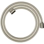 Axor Shower Solutions 63" Textile Hose with Cylindrical and Conical Nut Polished Nickel