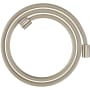 Axor Shower Solutions 63" Textile Hose with Cylindrical Nut Brushed Nickel
