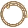 Axor Shower Solutions 79" Textile Hose with Cylindrical and Conical Nut Brushed Gold Optic