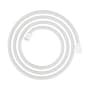 Axor Shower Solutions 79" Textile Hose with Cylindrical and Conical Nut Matte White