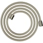 Axor Shower Solutions 79" Textile Hose with Cylindrical and Conical Nut Polished Nickel