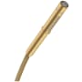 Axor ShowerComposition 1.75 GPM Single Function Baton Hand Shower with QuickClean Brushed Gold Optic
