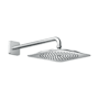 Axor Citterio C 2.5 GPM Single Function 11" Rain Shower Head with PowderRain and Included Shower Arm Chrome