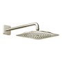Axor Citterio C 2.5 GPM Single Function 11" Rain Shower Head with PowderRain and Included Shower Arm Polished Nickel