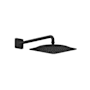 Axor Citterio C 1.75 GPM Single Function 11" Rain Shower Head with PowderRain and Included Shower Arm Matte Black