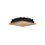 Axor Citterio C 1.75 GPM Single Function Flush Ceiling 11' Rain Shower Head - Less Rough In Brushed Bronze