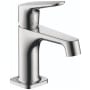 Axor Citterio M 1.2 GPM Single Hole Small Bathroom Faucet with Drain Assembly - Engineered in Germany, Limited Lifetime Warranty Chrome