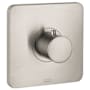Axor Citterio M Thermostatic Valve Trim Less Valve - Engineered in Germany, Limited Lifetime Warranty Brushed Nickel