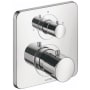 Axor Citterio M Thermostatic Valve Trim with Integrated Diverter and Volume Controls Less Valve - Engineered in Germany, Limited Lifetime Warranty Chrome
