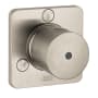 Axor Citterio M Trio/Quattro Diverter Trim Less Valve - Engineered in Germany, Limited Lifetime Warranty Brushed Nickel