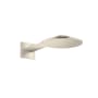 Axor ShowerSolutions 2.5 GPM Round Multi Function Rain Shower Head with Wall Mounted Shower Arm, EcoRight and Quick Clean Brushed Nickel