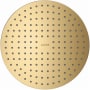 Axor ShowerSolutions 1.75 GPM Multi Function Rain Shower Head with Quick Clean Brushed Gold Optic