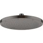Axor ShowerSolutions 2.5 GPM Single Function Rain Shower Head Brushed Black Chrome
