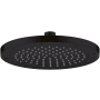 Axor ShowerSolutions 2.5 GPM Single Function Rain Shower Head Matte Black
