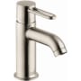 Axor Uno 1.2 GPM Single Hole Bathroom Faucet with Drain Assembly - Engineered in Germany, Limited Lifetime Warranty Brushed Nickel