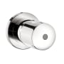 Axor Uno Valve Trim Volume Control Only with Metal Knob Handle Less Valve - Engineered in Germany, Limited Lifetime Warranty Chrome
