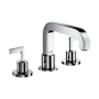 Axor Citterio Deck Mounted Roman Tub Filler with Lever Handles - Less Rough In Chrome
