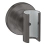 Axor Citterio Handshower Holder - Engineered in Germany, Limited Lifetime Warranty - Engineered in Germany, Limited Lifetime Warranty Brushed Black Chrome