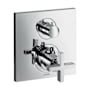 Axor Citterio Thermostatic Valve Trim Only with Cross Handle and Integrated Volume Control - Less Rough In Chrome