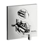 Axor Citterio Thermostatic Valve Trim Only with Cross Handle, Integrated Diverter and Volume Control for 2 Applications - Less Rough In Chrome