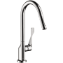 Axor Citterio 1.5 GPM Single Hole Pull Down Kitchen Faucet Chrome