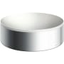 Axor Suite Sinks 11-3/4" Circular Solid Surface Vessel Bathroom Sink Chrome