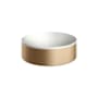 Axor Suite Sinks 11-3/4" Circular Solid Surface Vessel Bathroom Sink Brushed Bronze