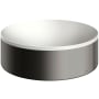 Axor Suite Sinks 11-3/4" Circular Solid Surface Vessel Bathroom Sink Polished Black Chrome