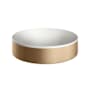 Axor Suite Sinks 15-3/4" Circular Solid Surface Vessel Bathroom Sink Brushed Bronze