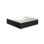 Axor Suite Sinks 15-3/4" Rectangular Solid Surface Vessel Bathroom Sink Matte Black